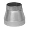 Imperial Mfg Imperial 6 in. D X 5 in. D Galvanized Steel Furnace Pipe Reducer GV1349 - alternate 1